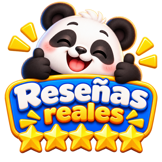 Panda de Destyway con cinco estrellas